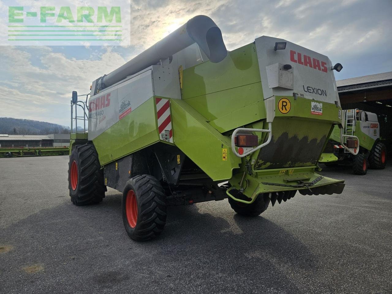 Mähdrescher tip CLAAS lexion 460 evolution, Gebrauchtmaschine in ILZ (Poză 8)