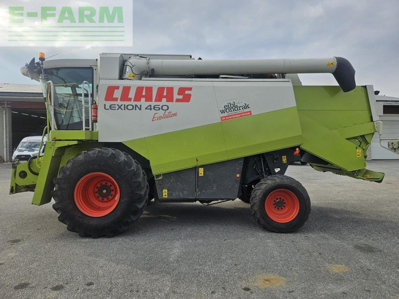 Mähdrescher tip CLAAS lexion 460 evolution, Gebrauchtmaschine in ILZ (Poză 9)