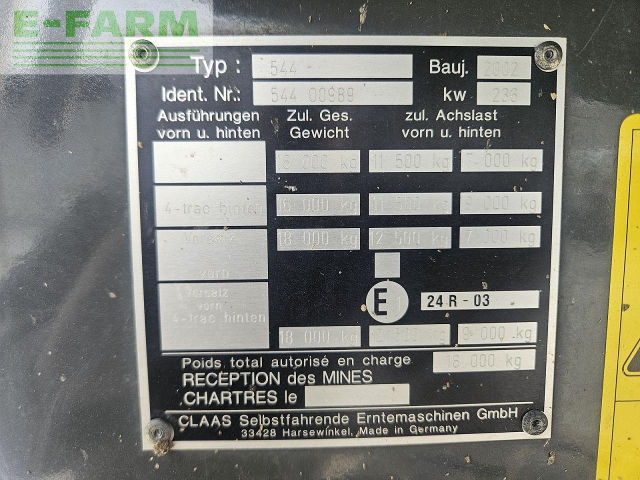 Mähdrescher tip CLAAS lexion 460 evolution, Gebrauchtmaschine in ILZ (Poză 12)