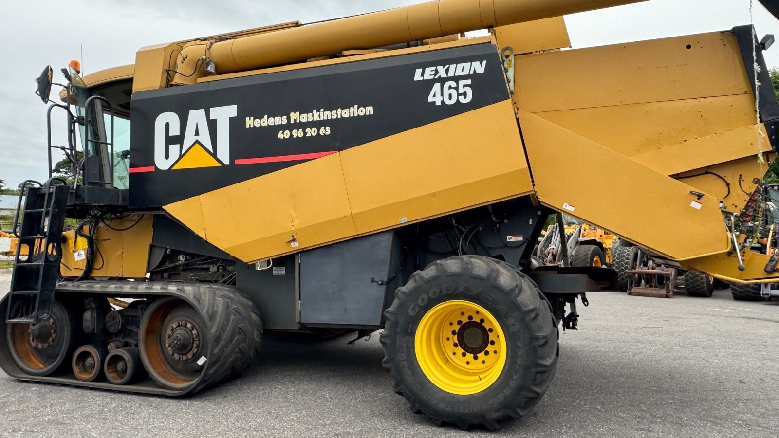 Mähdrescher des Typs CLAAS Lexion 460 MED 30 FODS SKÆREBORD, BÆLTER OG 4WD!, Gebrauchtmaschine in Nørager (Bild 5)