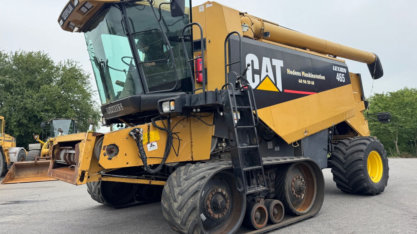Mähdrescher du type CLAAS Lexion 460 MED 30 FODS SKÆREBORD, BÆLTER OG 4WD!, Gebrauchtmaschine en Nørager (Photo 1)