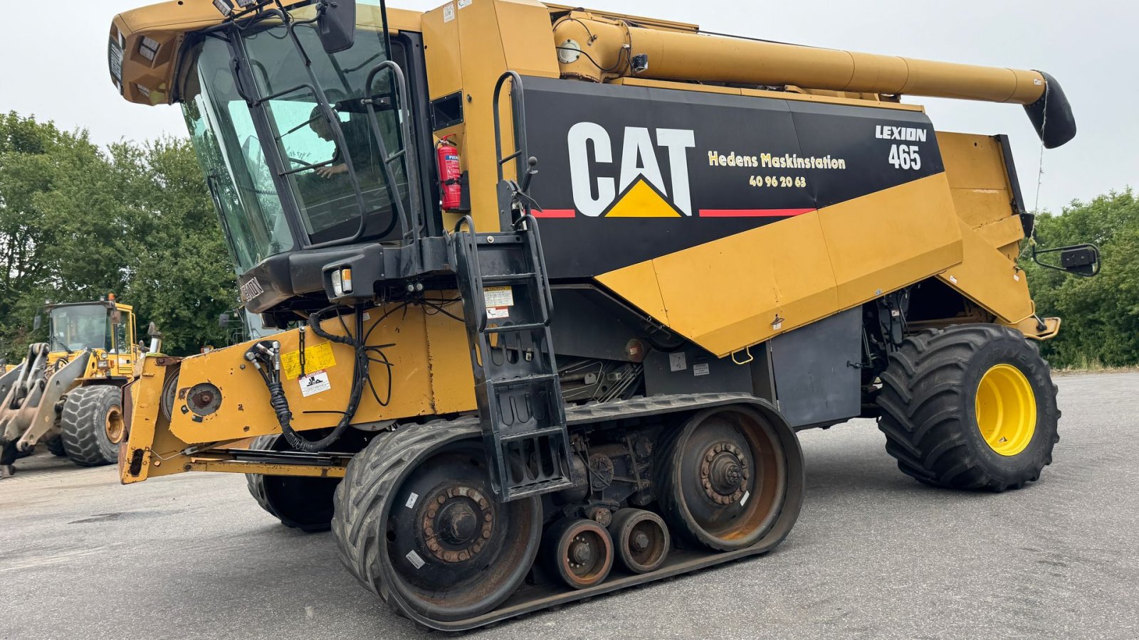 Mähdrescher du type CLAAS Lexion 460 MED 30 FODS SKÆREBORD, BÆLTER OG 4WD!, Gebrauchtmaschine en Nørager (Photo 2)