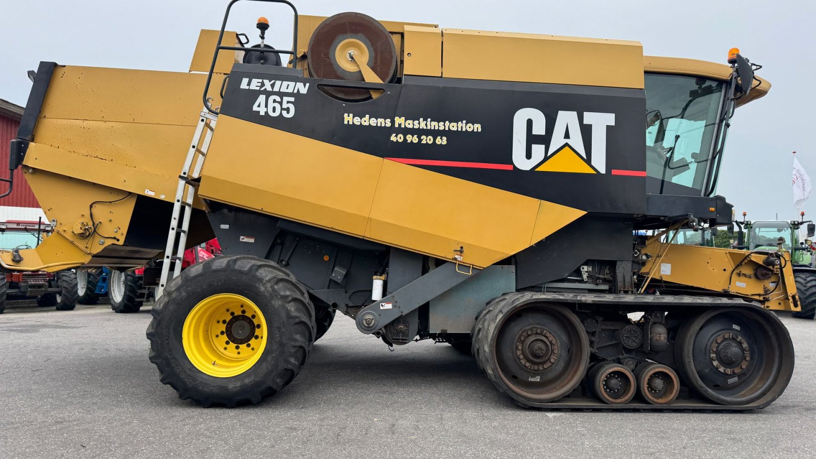 Mähdrescher du type CLAAS Lexion 460 MED 30 FODS SKÆREBORD, BÆLTER OG 4WD!, Gebrauchtmaschine en Nørager (Photo 11)