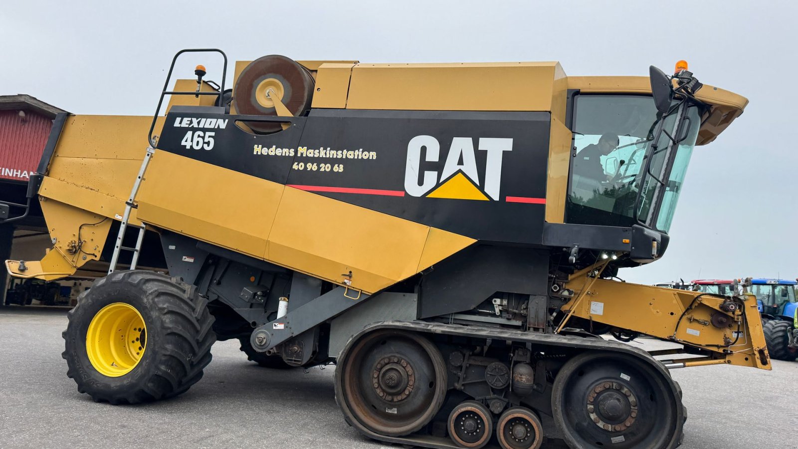 Mähdrescher du type CLAAS Lexion 460 MED 30 FODS SKÆREBORD, BÆLTER OG 4WD!, Gebrauchtmaschine en Nørager (Photo 10)