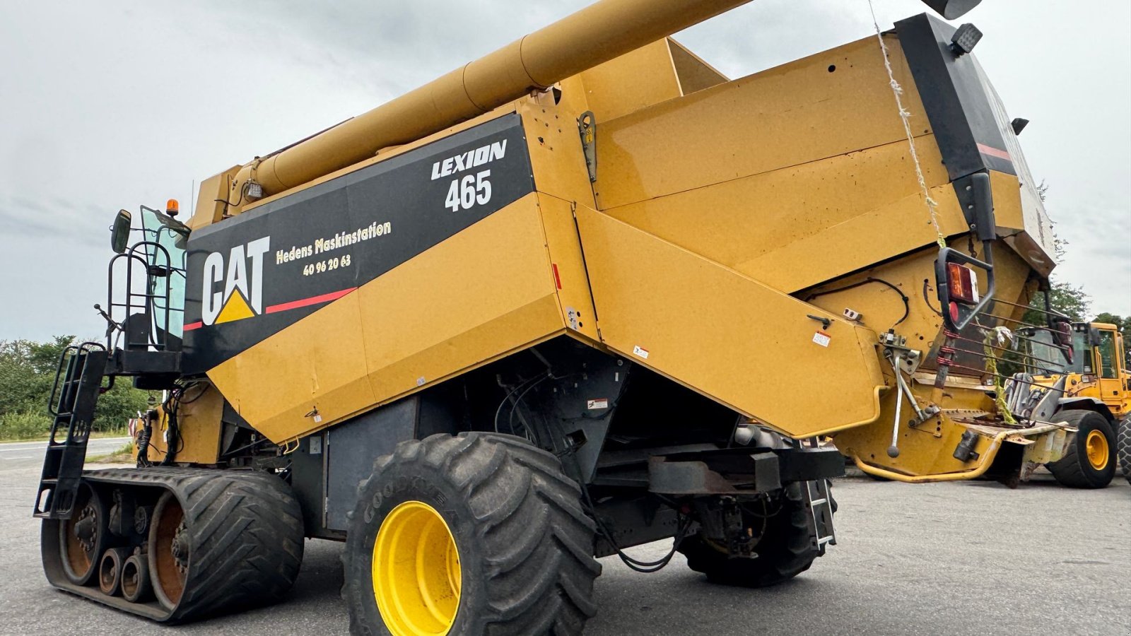 Mähdrescher du type CLAAS Lexion 460 MED 30 FODS SKÆREBORD, BÆLTER OG 4WD!, Gebrauchtmaschine en Nørager (Photo 7)