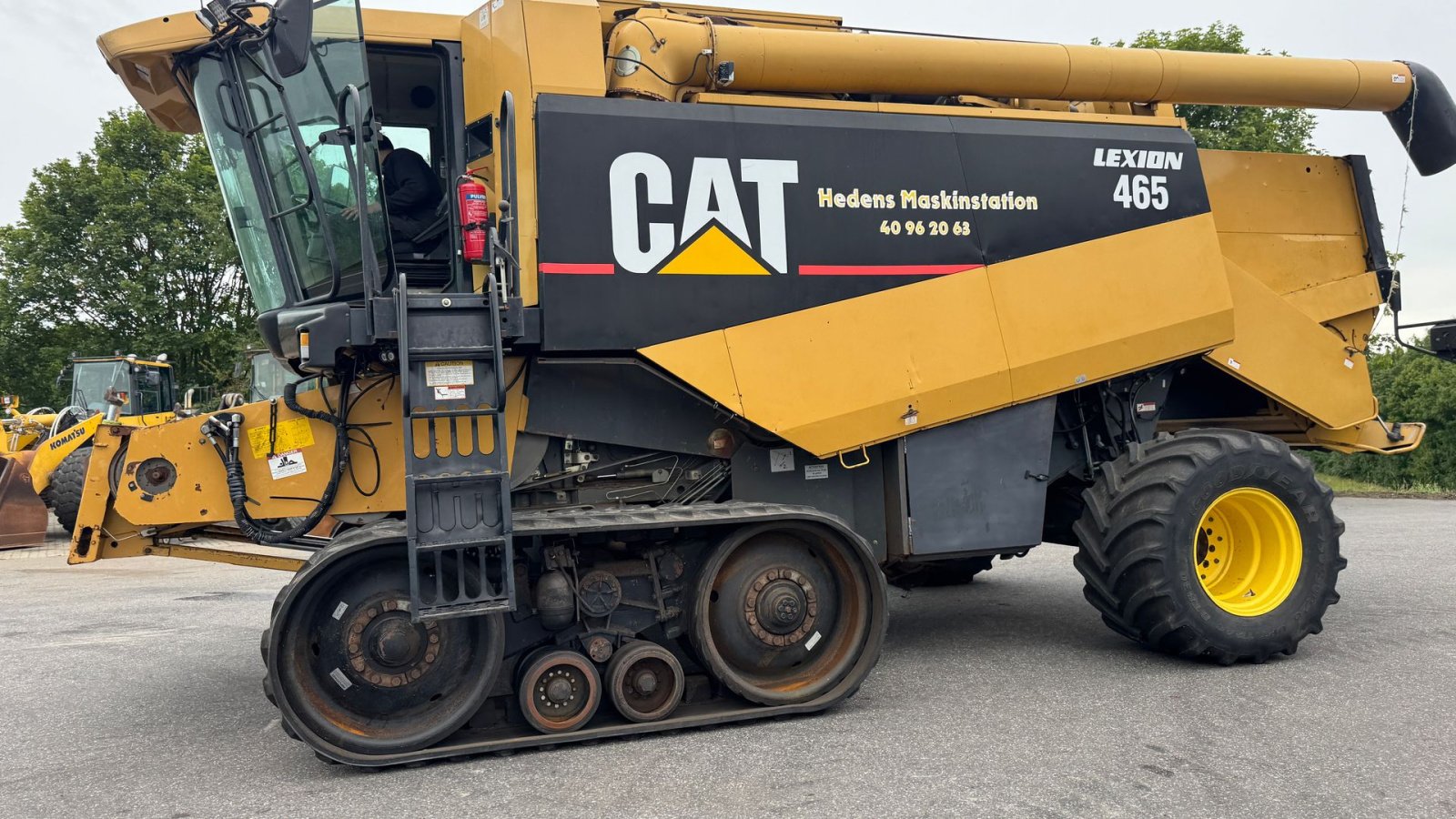 Mähdrescher du type CLAAS Lexion 460 MED 30 FODS SKÆREBORD, BÆLTER OG 4WD!, Gebrauchtmaschine en Nørager (Photo 3)