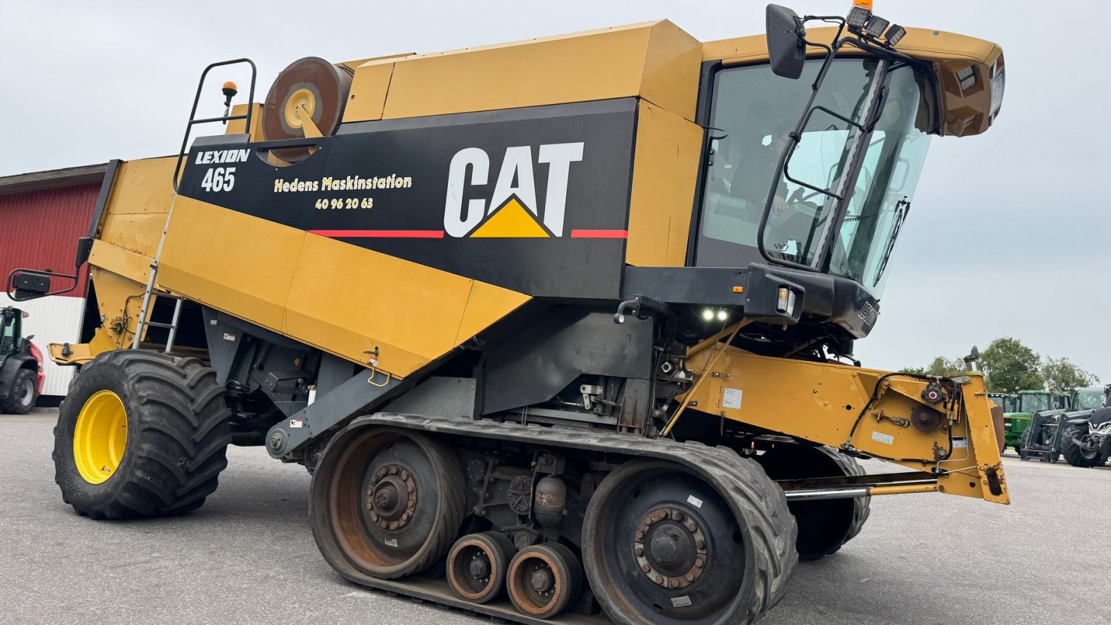 Mähdrescher du type CLAAS Lexion 460 MED 30 FODS SKÆREBORD, BÆLTER OG 4WD!, Gebrauchtmaschine en Nørager (Photo 9)