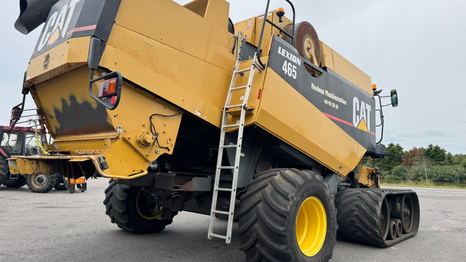 Mähdrescher du type CLAAS Lexion 460 MED 30 FODS SKÆREBORD, BÆLTER OG 4WD!, Gebrauchtmaschine en Nørager (Photo 12)