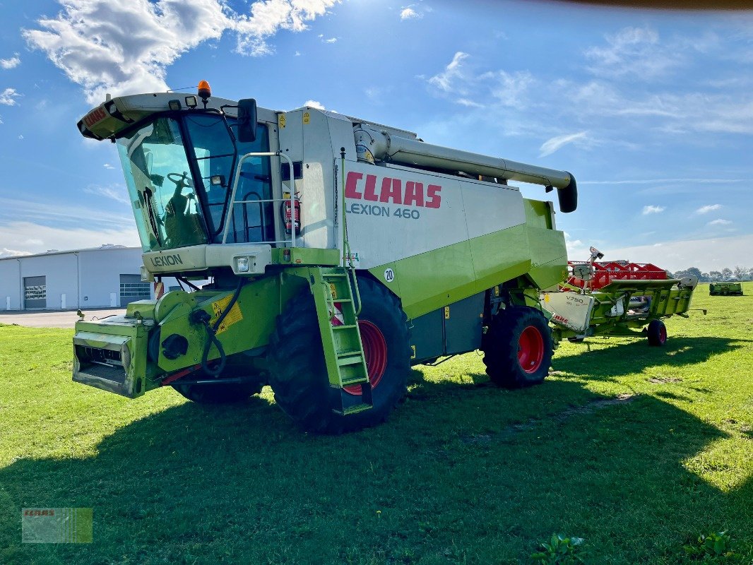 Mähdrescher del tipo CLAAS LEXION 460 mit SW VARIO V 750 AC, SW-Wagen, Quantimeter, Gebrauchtmaschine en Molbergen (Imagen 5)