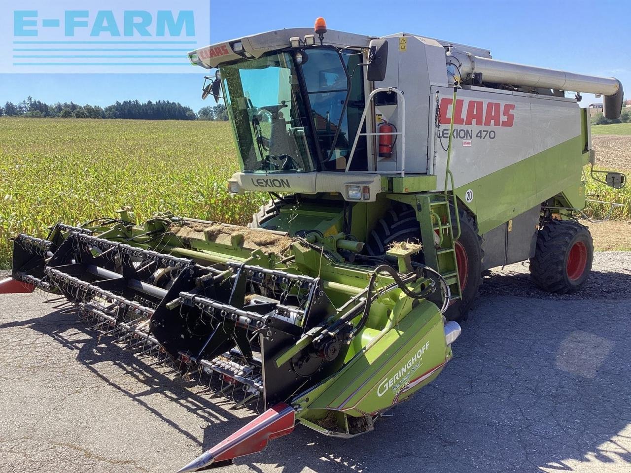 Mähdrescher typu CLAAS lexion 470 evolution, Gebrauchtmaschine v Sierning (Obrázek 1)