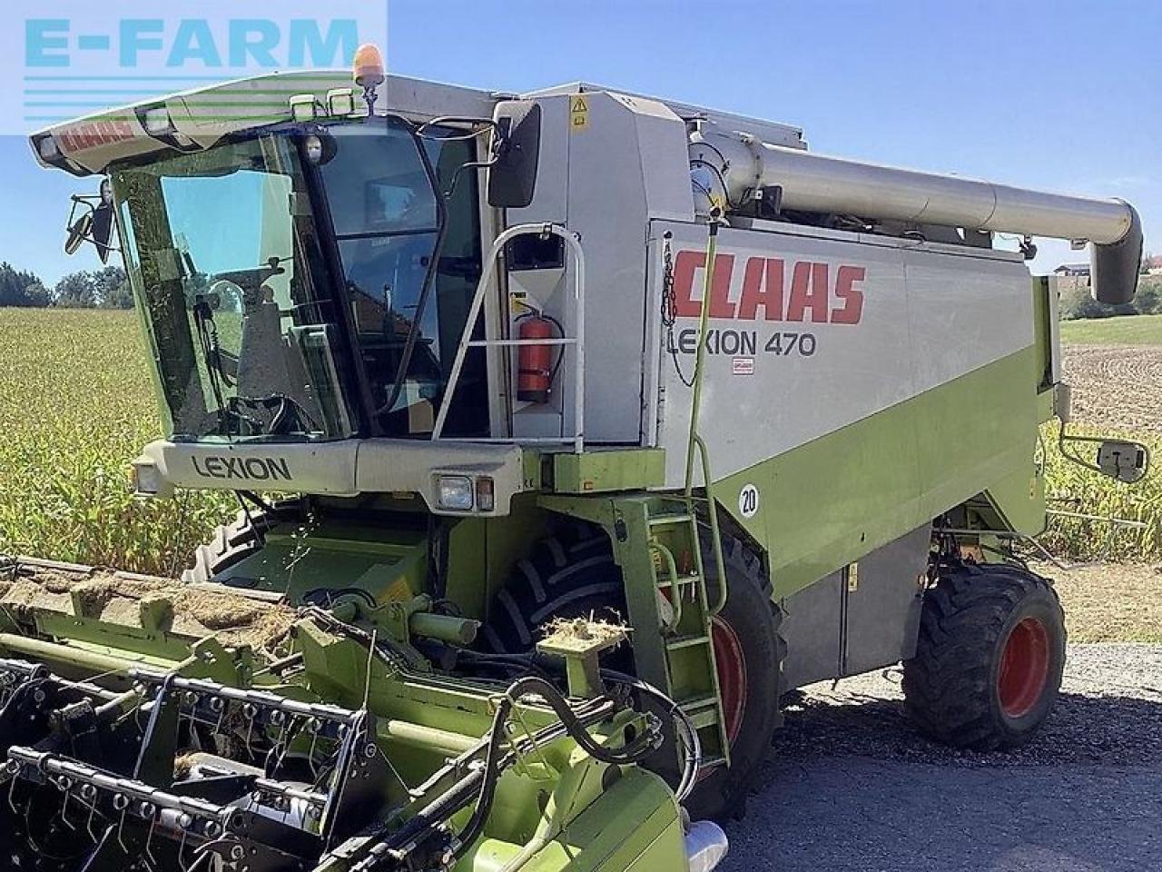 Mähdrescher del tipo CLAAS lexion 470 evolution, Gebrauchtmaschine en Sierning (Imagen 1)
