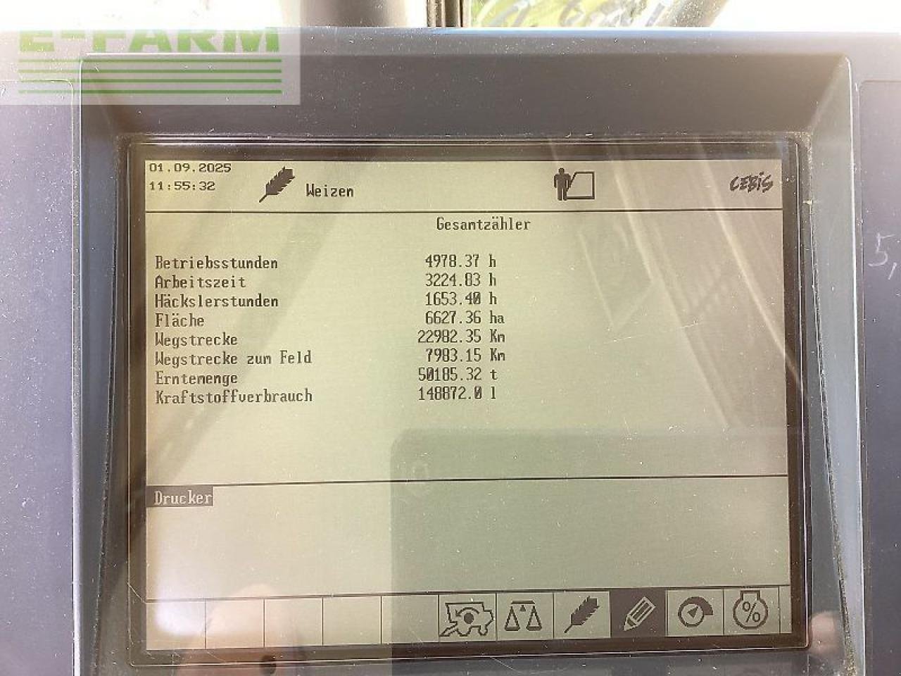 Mähdrescher del tipo CLAAS lexion 470 evolution, Gebrauchtmaschine en Sierning (Imagen 20)