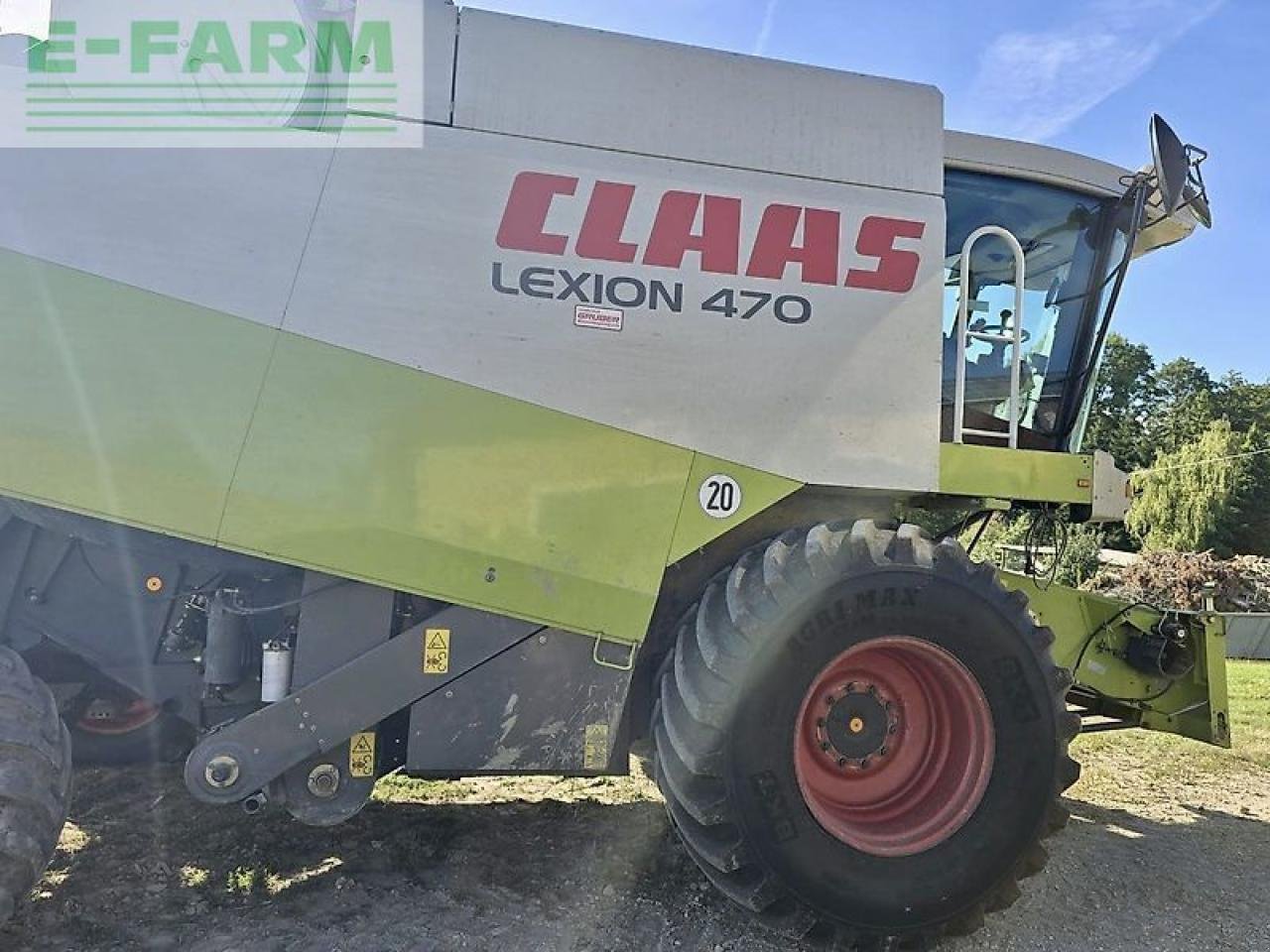 Mähdrescher типа CLAAS lexion 470 evolution, Gebrauchtmaschine в Sierning (Фотография 5)