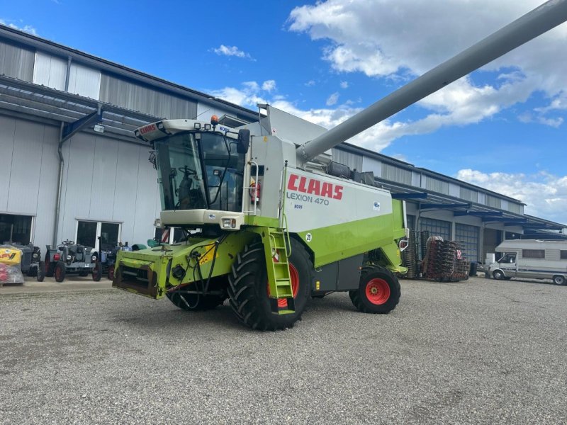 Mähdrescher des Typs CLAAS Lexion 470 Landwirtsmaschine, Gebrauchtmaschine in Schutterzell (Bild 1)