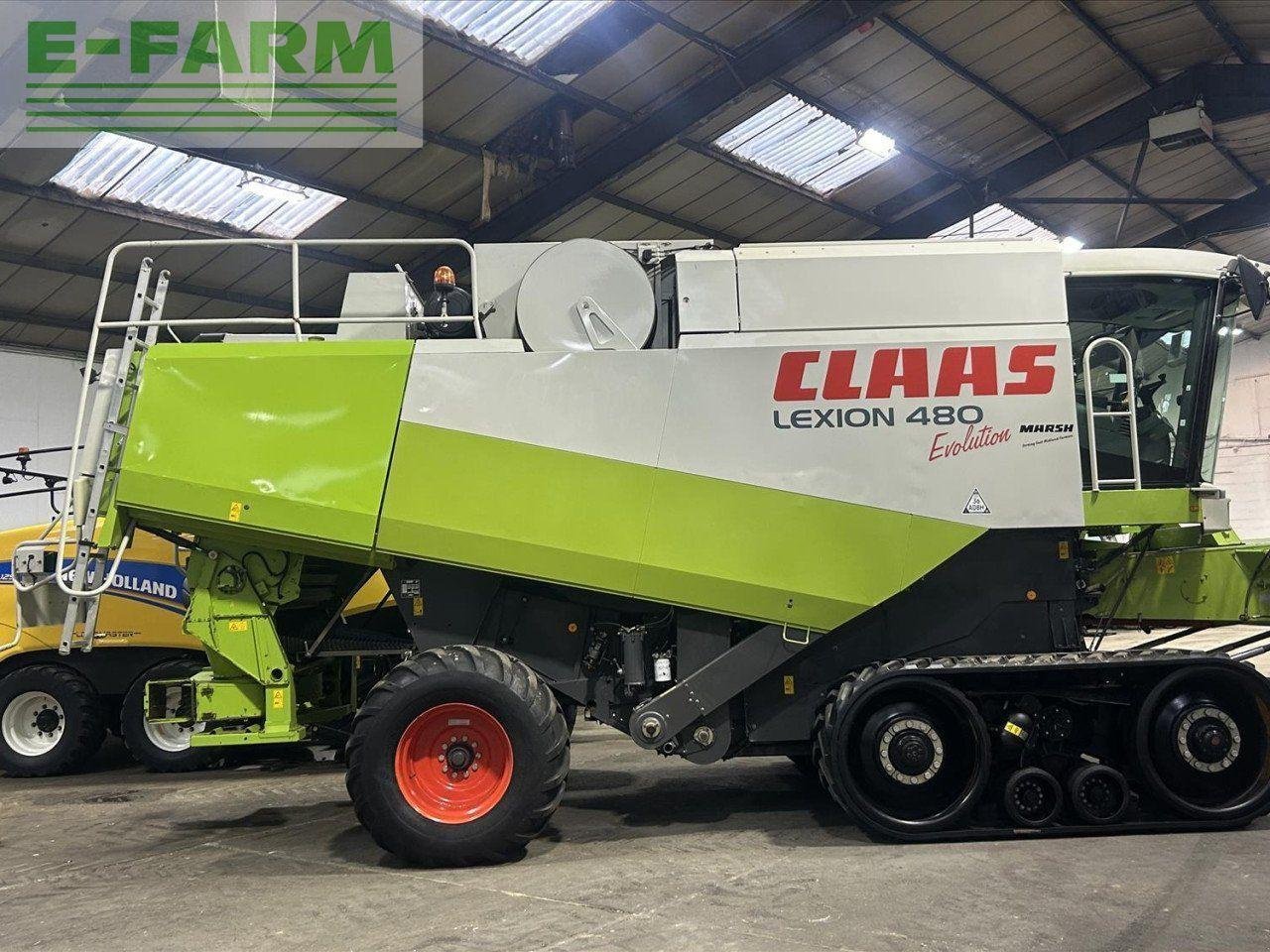 Mähdrescher of the type CLAAS LEXION 480 EVOLUTION TT, Gebrauchtmaschine in RETFORD (Picture 4)