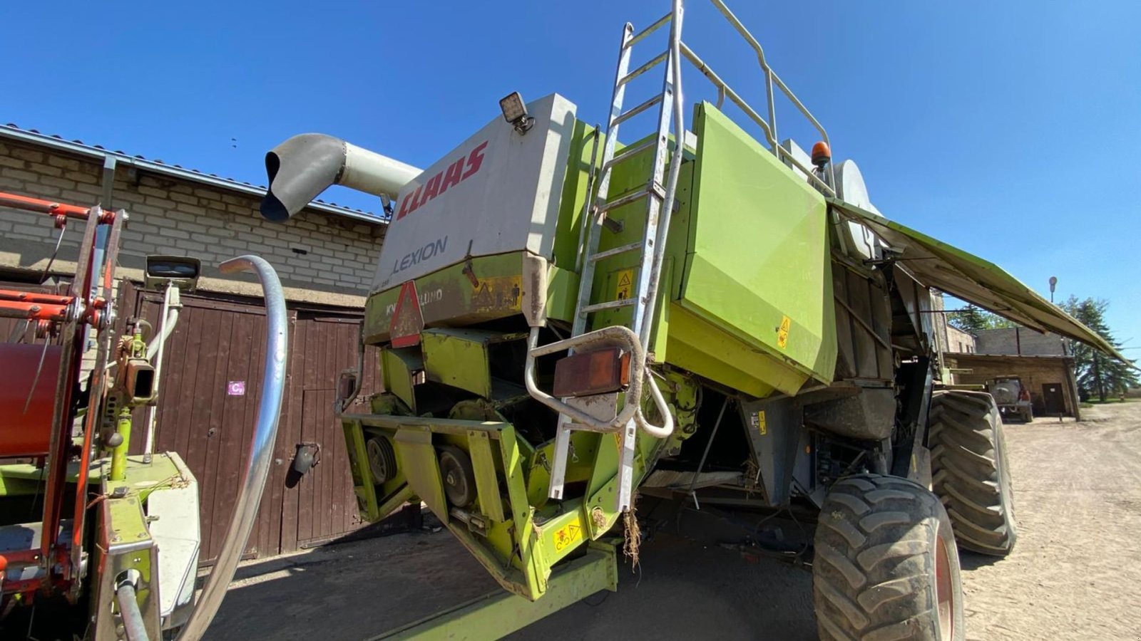 Mähdrescher des Typs CLAAS Lexion 480 SOLGT!!! Sold!!! Incl. skærebord og Laser Pilot.  "Ny model" fra 2002., Gebrauchtmaschine in Kolding (Bild 1)