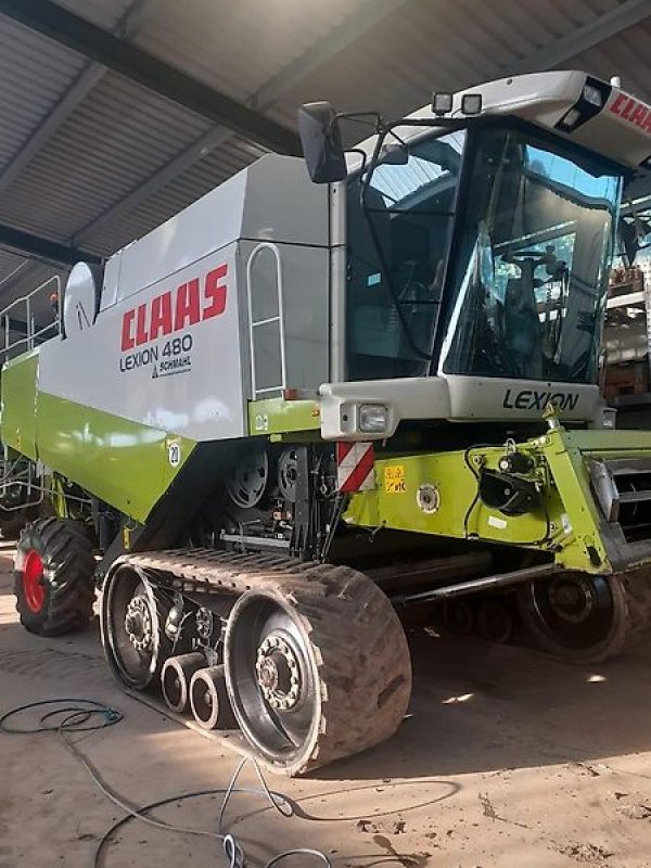 Mähdrescher des Typs CLAAS Lexion 480 tt, Gebrauchtmaschine in Honigsee (Bild 1)