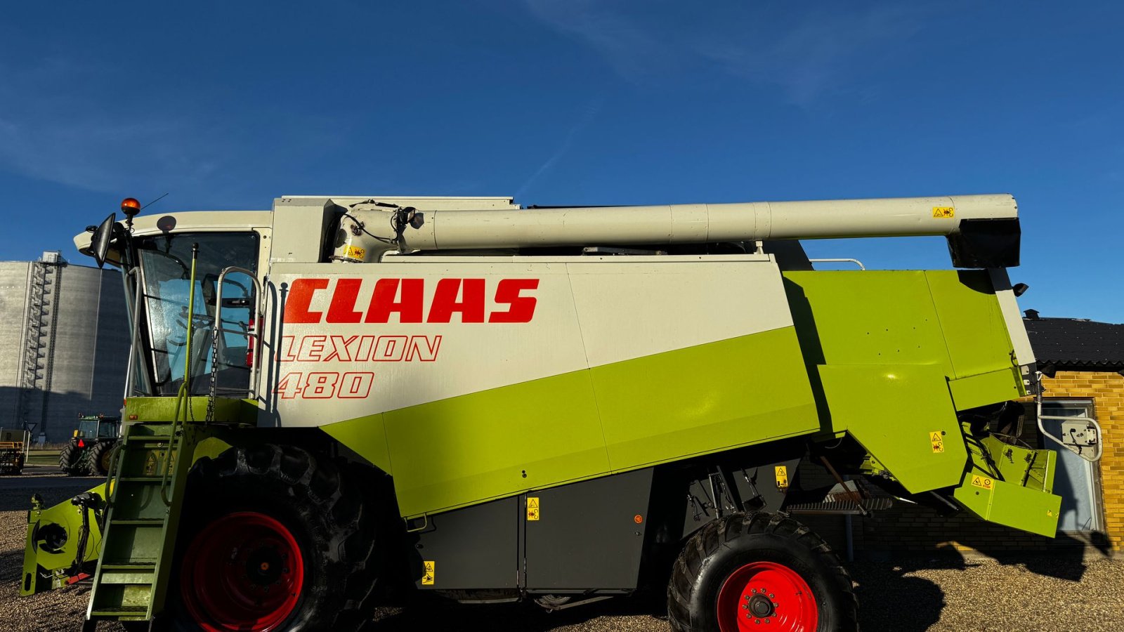 Mähdrescher Türe ait CLAAS Lexion 480, Gebrauchtmaschine içinde Haderup (resim 12)