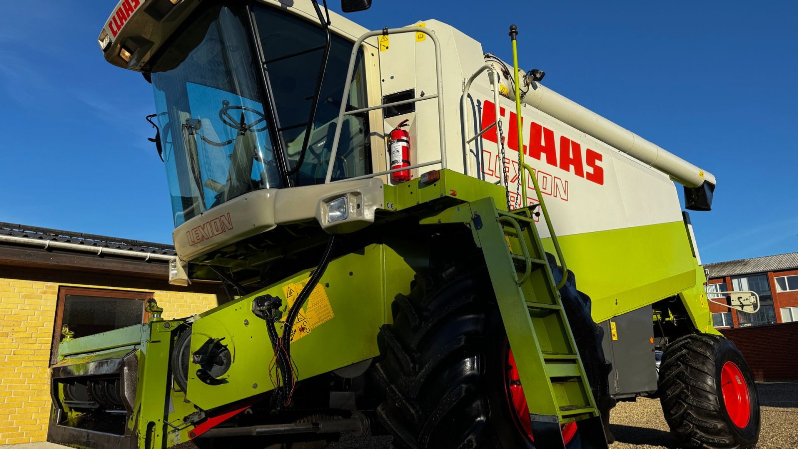 Mähdrescher Türe ait CLAAS Lexion 480, Gebrauchtmaschine içinde Haderup (resim 1)