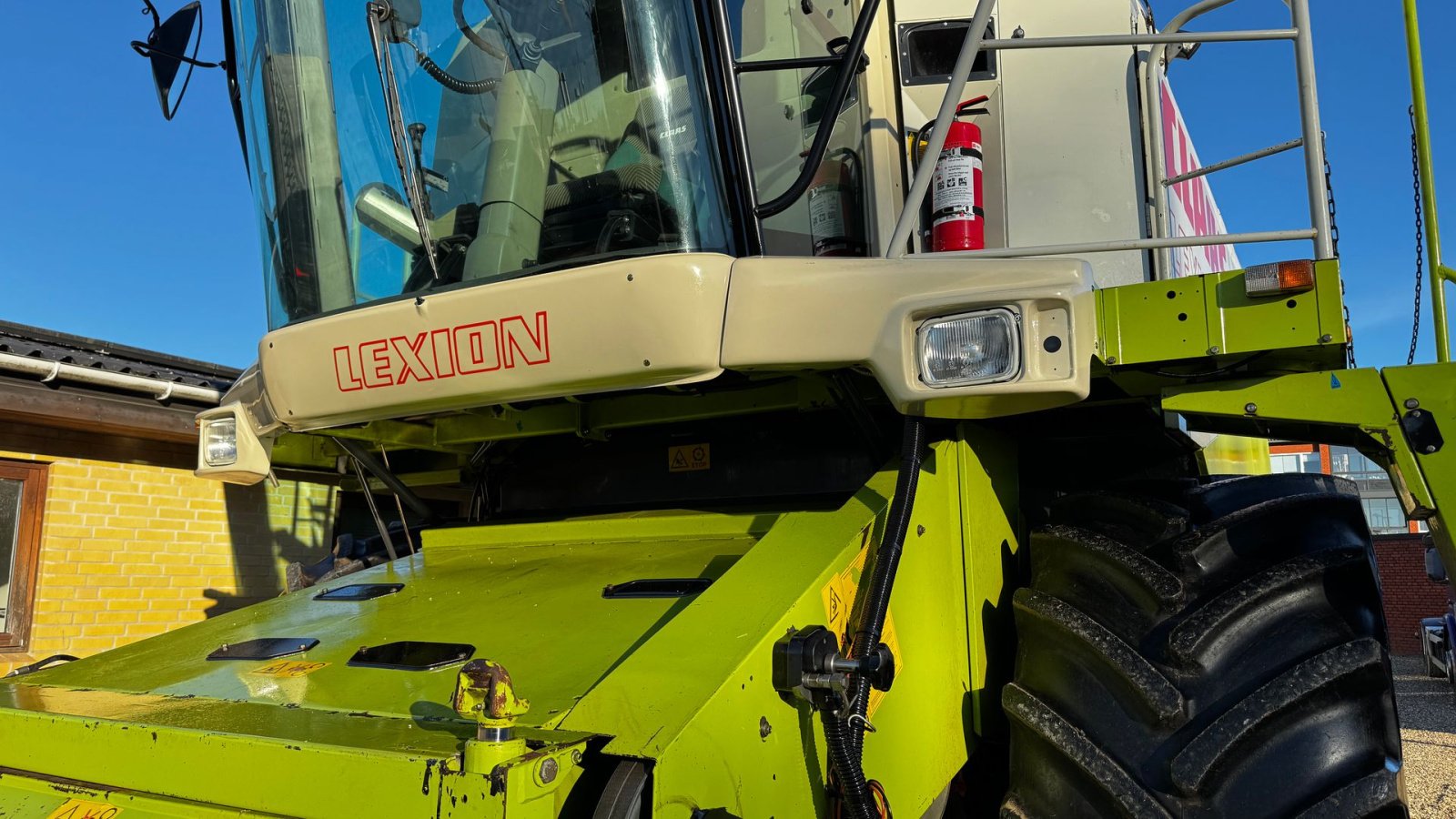 Mähdrescher Türe ait CLAAS Lexion 480, Gebrauchtmaschine içinde Haderup (resim 8)