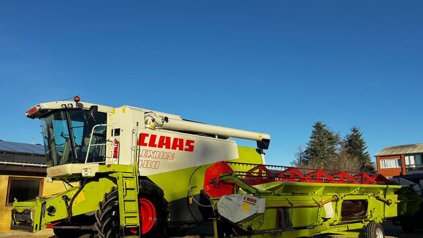 Mähdrescher Türe ait CLAAS Lexion 480, Gebrauchtmaschine içinde Haderup (resim 5)