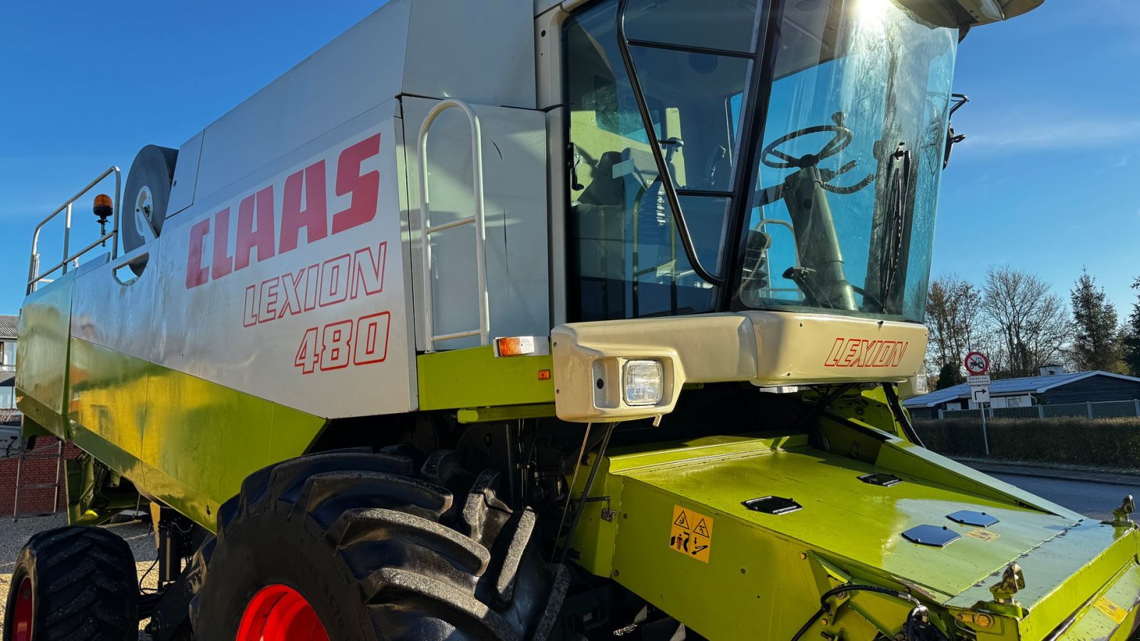 Mähdrescher Türe ait CLAAS Lexion 480, Gebrauchtmaschine içinde Haderup (resim 9)