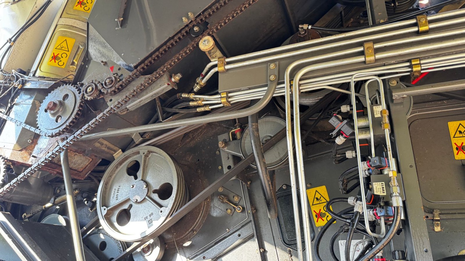 Mähdrescher Türe ait CLAAS Lexion 480, Gebrauchtmaschine içinde Haderup (resim 24)