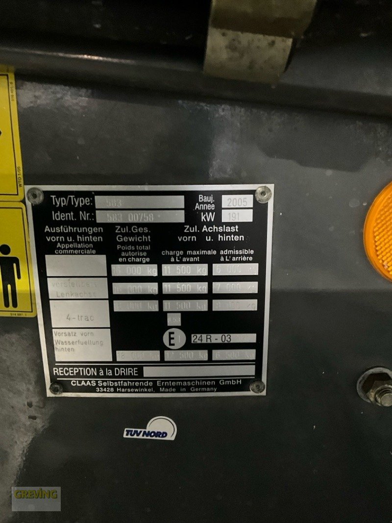 Mähdrescher typu CLAAS Lexion 520, Gebrauchtmaschine v Ort - Kunde (Obrázek 15)