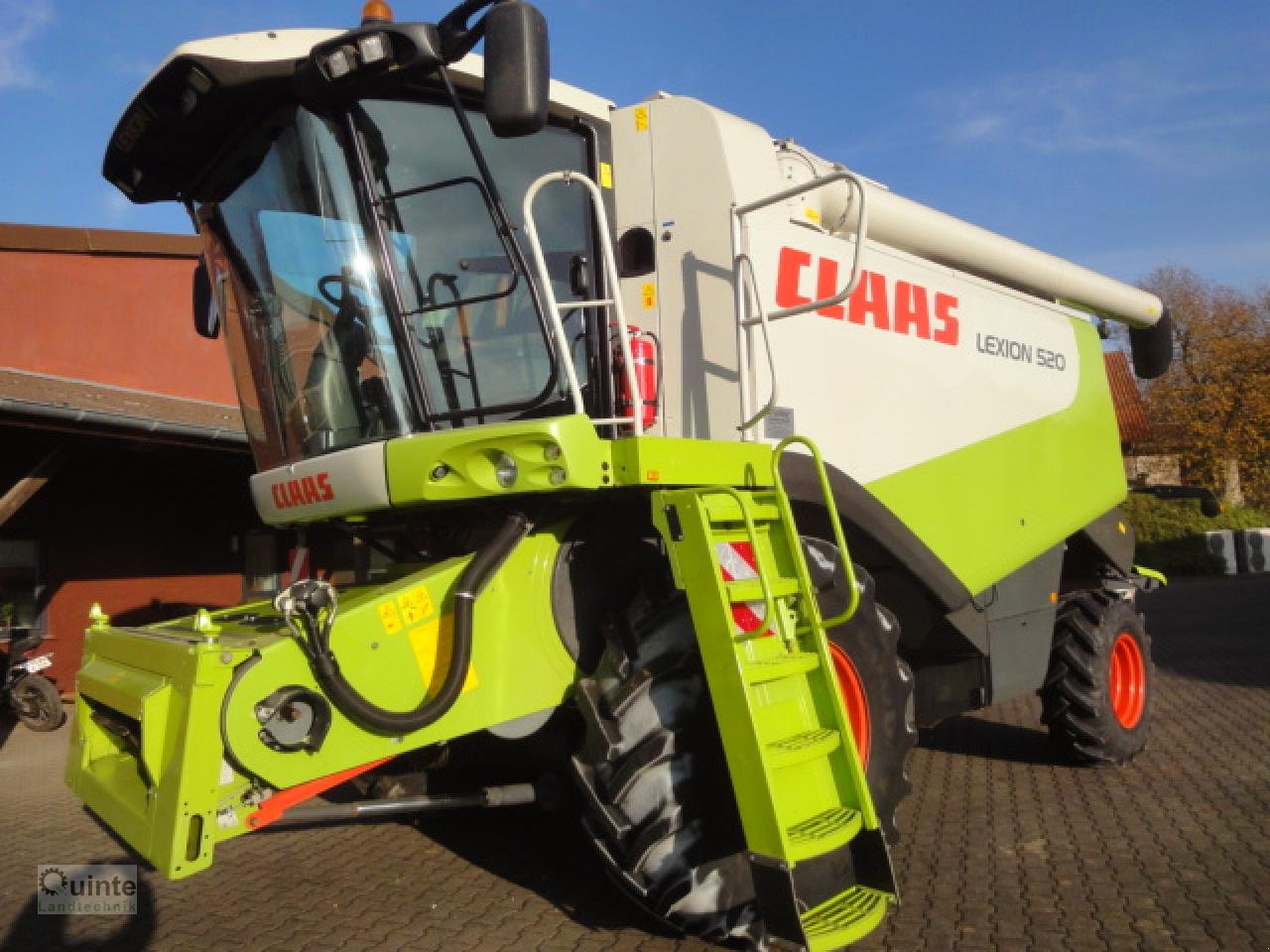 Mähdrescher typu CLAAS Lexion 520, Gebrauchtmaschine w Lichtenau-Kleinenberg (Zdjęcie 1)
