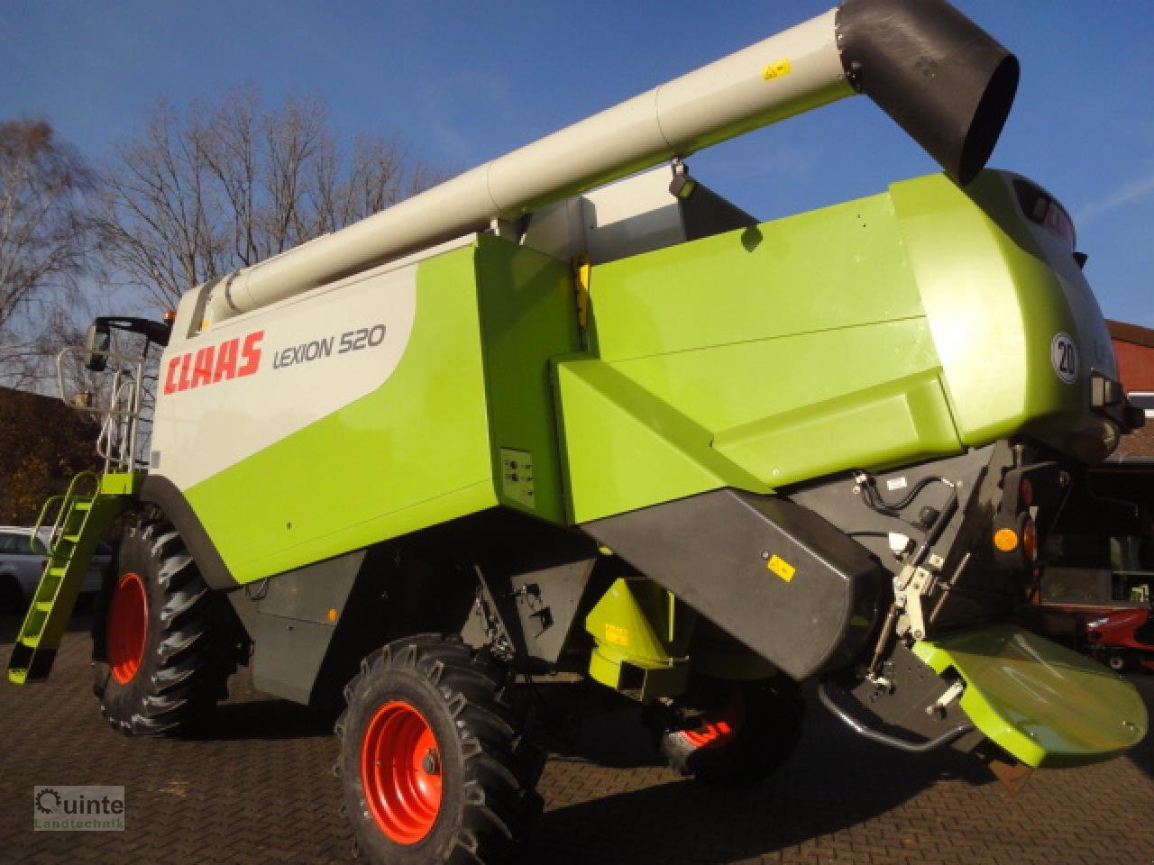 Mähdrescher typu CLAAS Lexion 520, Gebrauchtmaschine w Lichtenau-Kleinenberg (Zdjęcie 2)