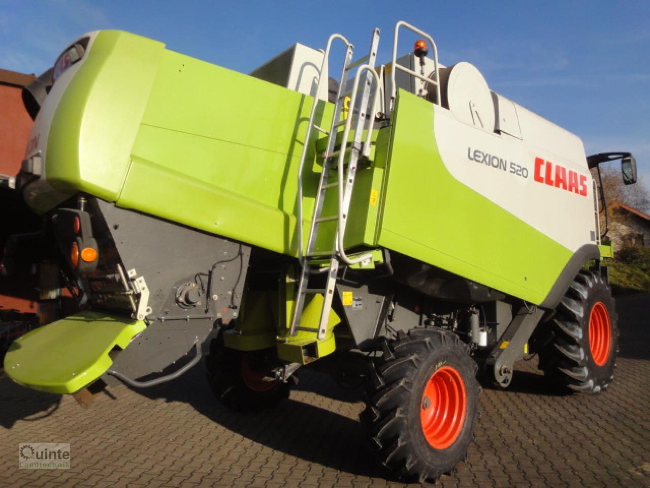 Mähdrescher typu CLAAS Lexion 520, Gebrauchtmaschine w Lichtenau-Kleinenberg (Zdjęcie 3)