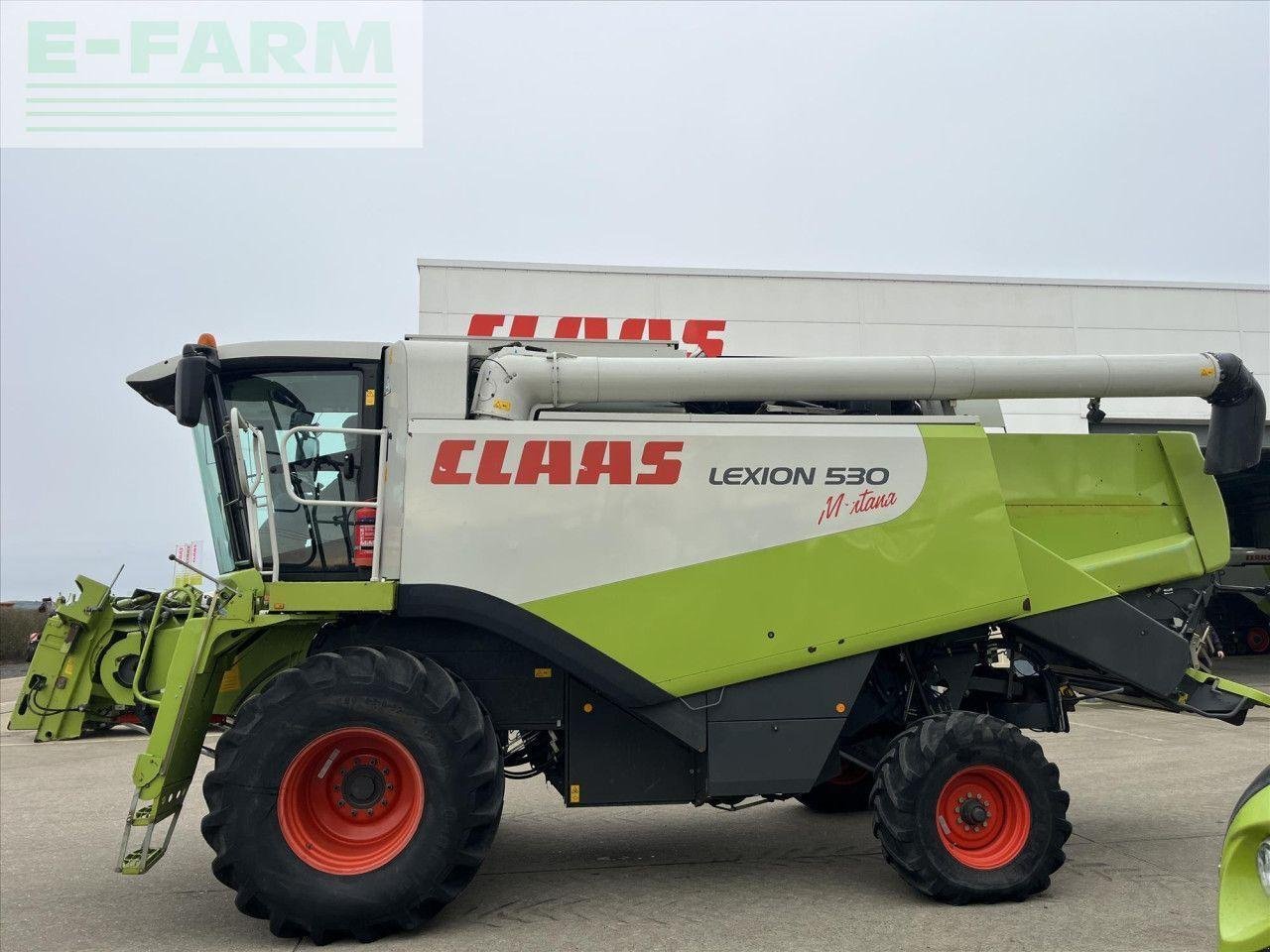 Mähdrescher des Typs CLAAS LEXION 530 M, Gebrauchtmaschine in SUFFOLK (Bild 9)