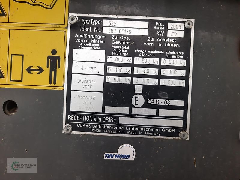 Mähdrescher des Typs CLAAS Lexion 530 Montana, Gebrauchtmaschine in Rittersdorf (Bild 11)