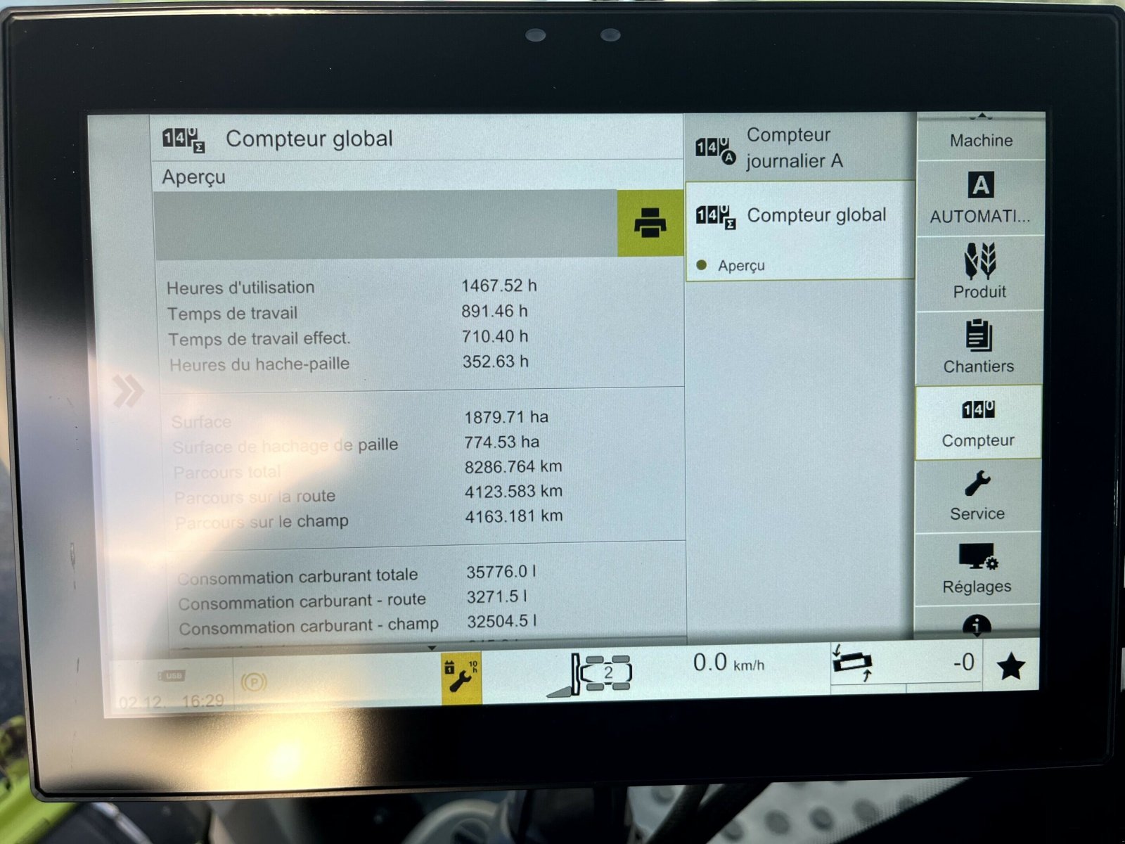 Mähdrescher des Typs CLAAS LEXION 5300 +V680, Gebrauchtmaschine in PONTIVY (Bild 10)