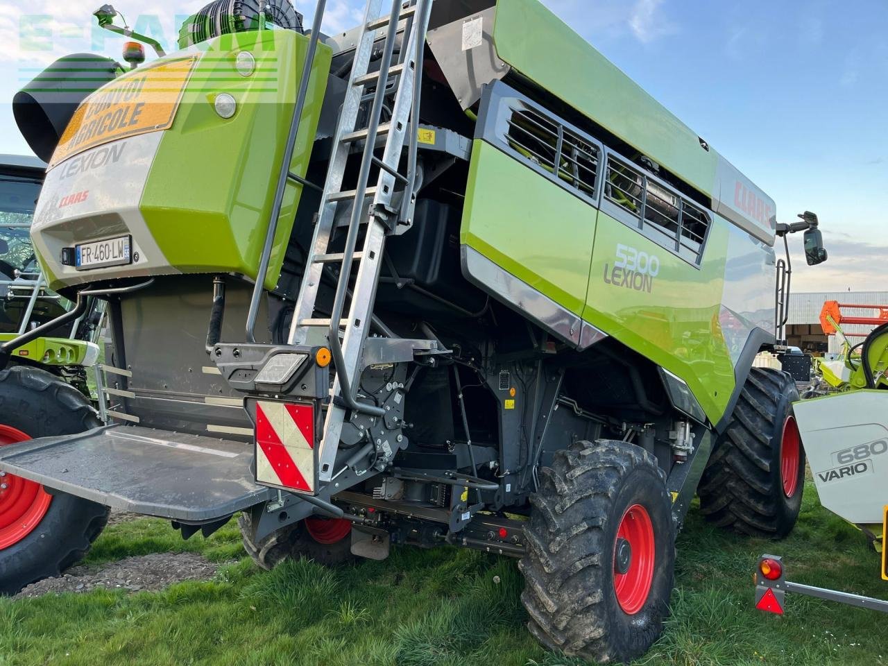 Mähdrescher des Typs CLAAS lexion 5300, Gebrauchtmaschine in PONTIVY (56 - MORBIHAN) (Bild 4)