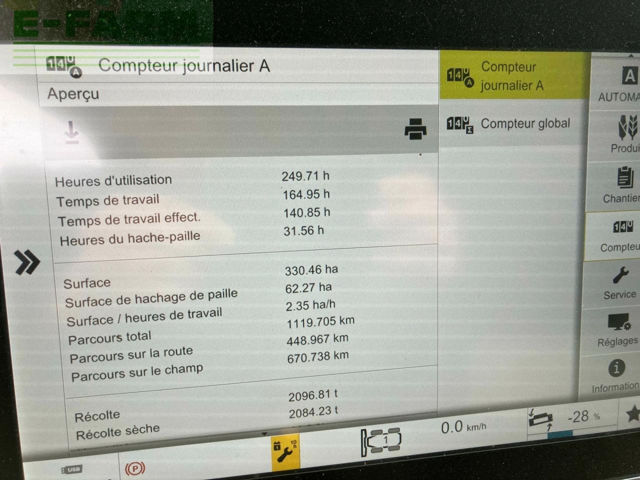 Mähdrescher za tip CLAAS lexion 5300, Gebrauchtmaschine u BLENDECQUES (Slika 17)