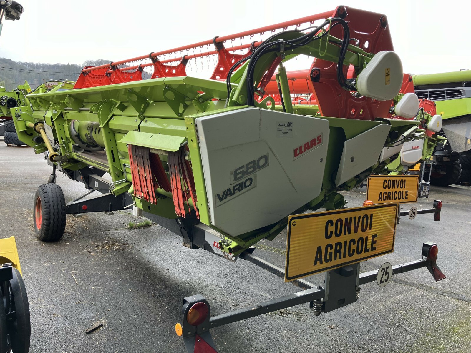 Mähdrescher Türe ait CLAAS LEXION 5300, Gebrauchtmaschine içinde BLENDECQUES (resim 11)