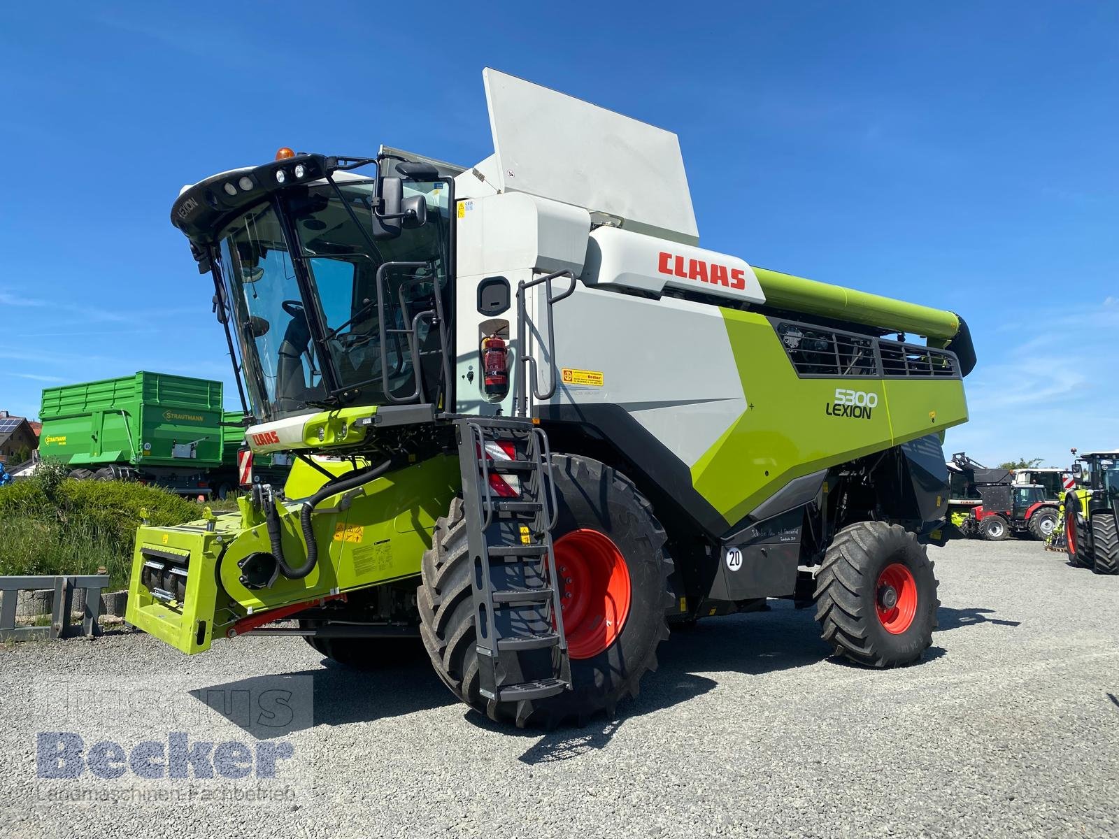 Mähdrescher of the type CLAAS Lexion 5300, Gebrauchtmaschine in Weimar-Niederwalgern (Picture 8)