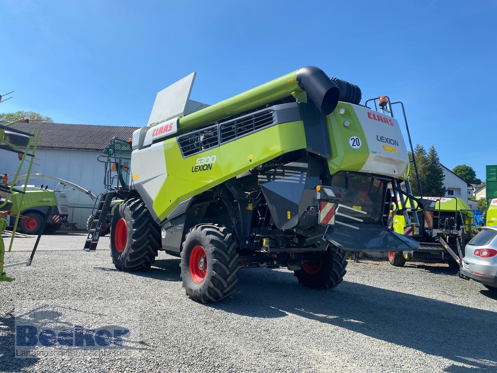 Mähdrescher of the type CLAAS Lexion 5300, Gebrauchtmaschine in Weimar-Niederwalgern (Picture 9)