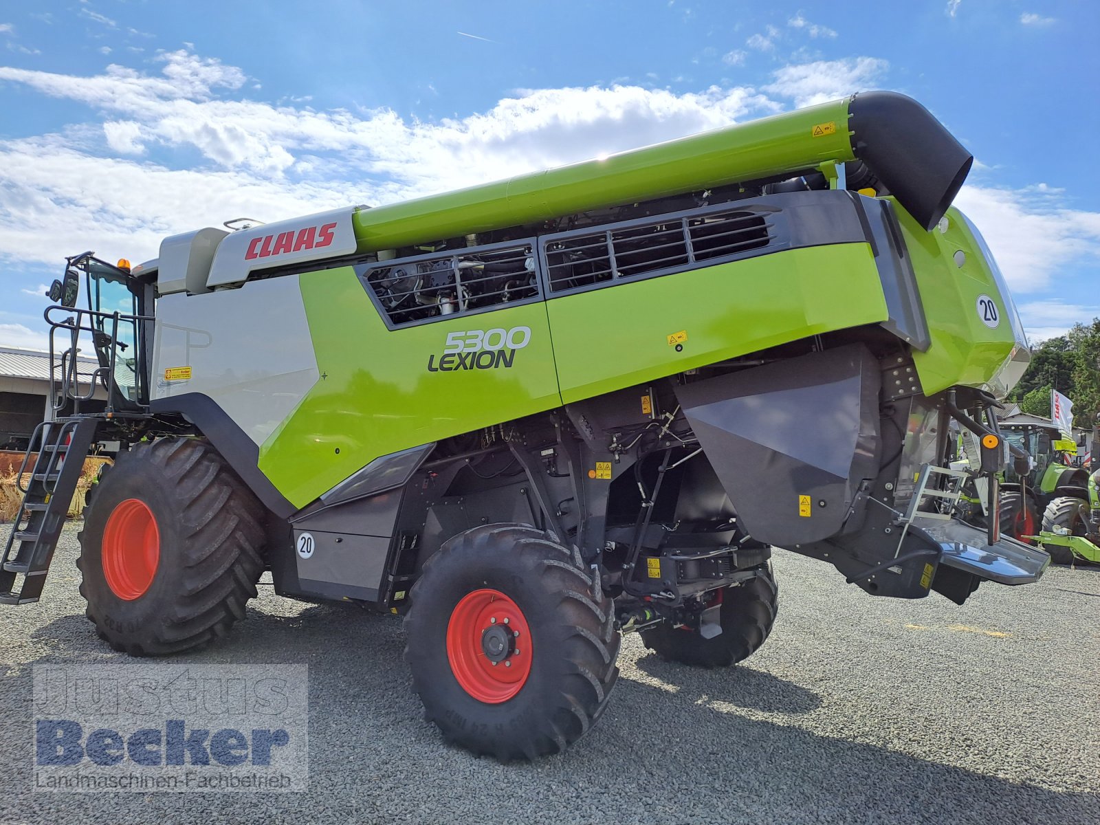 Mähdrescher a típus CLAAS Lexion 5300, Neumaschine ekkor: Weimar-Niederwalgern (Kép 3)