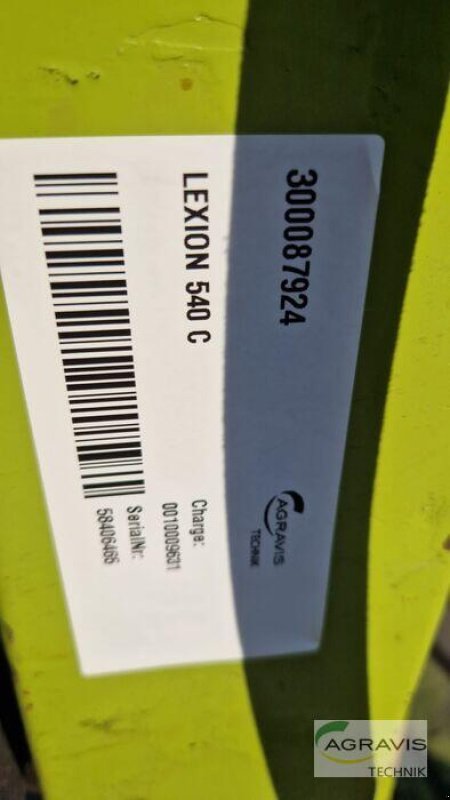 Mähdrescher tipa CLAAS LEXION 540 C, Gebrauchtmaschine u Melle-Wellingholzhausen (Slika 4)
