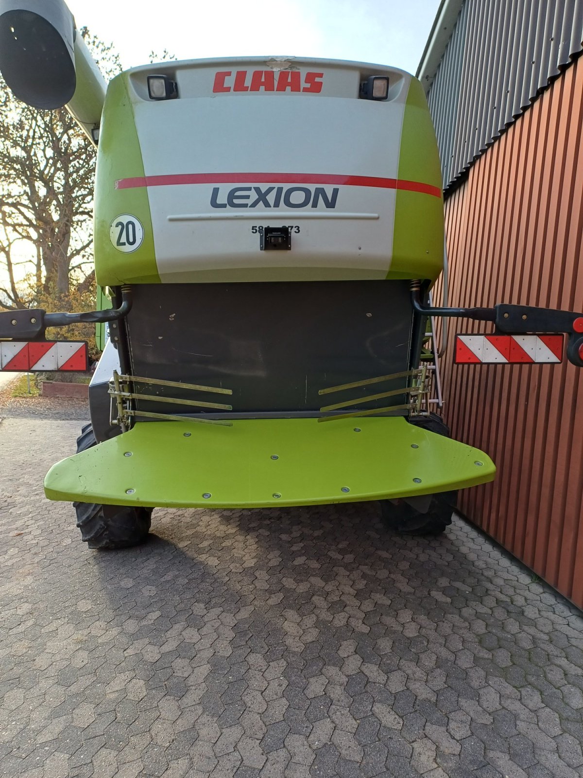 Mähdrescher of the type CLAAS Lexion 540 C, Gebrauchtmaschine in Petershagen (Picture 4)