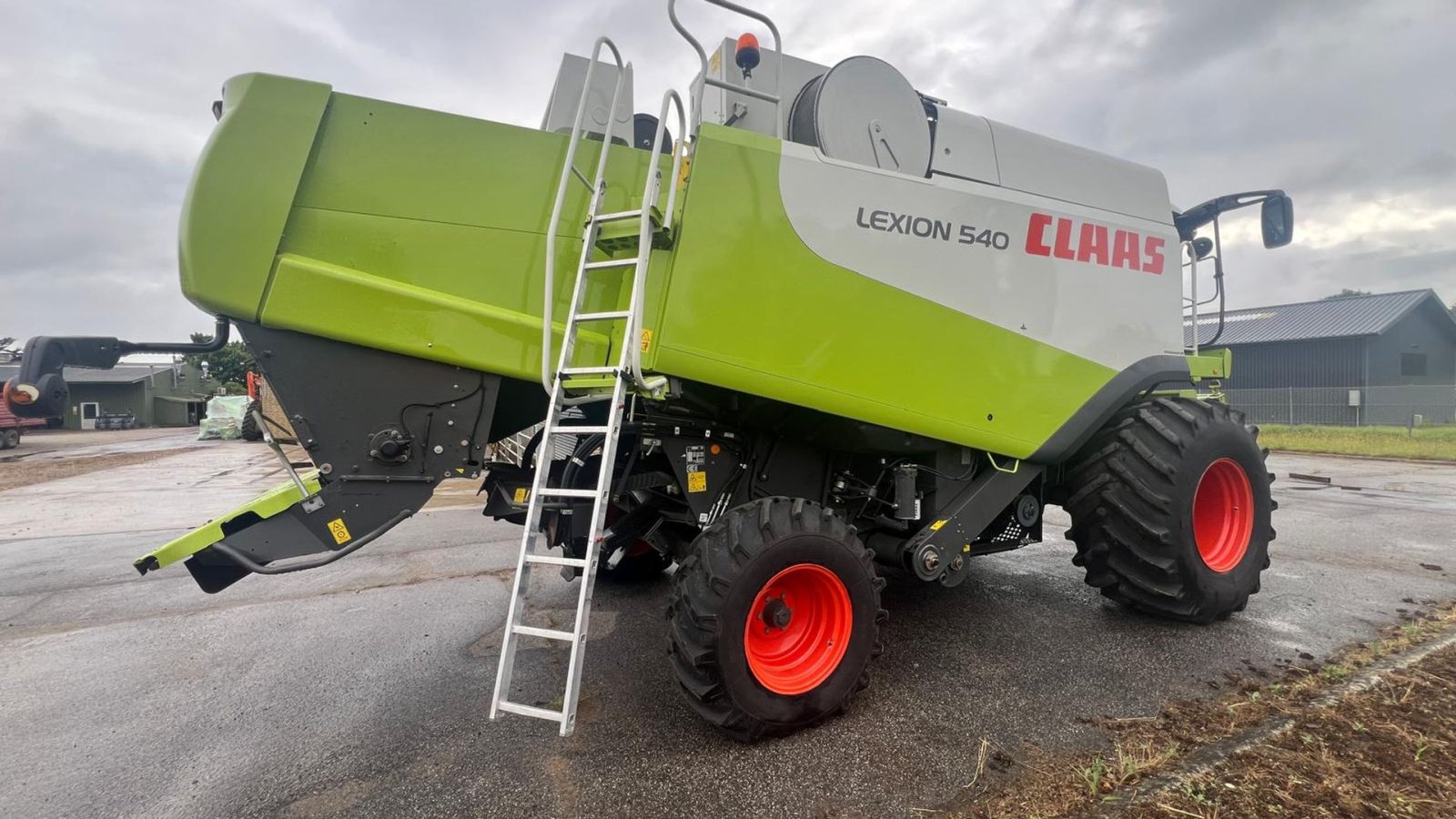 Mähdrescher Türe ait CLAAS LEXION 540, Gebrauchtmaschine içinde Middelfart (resim 8)