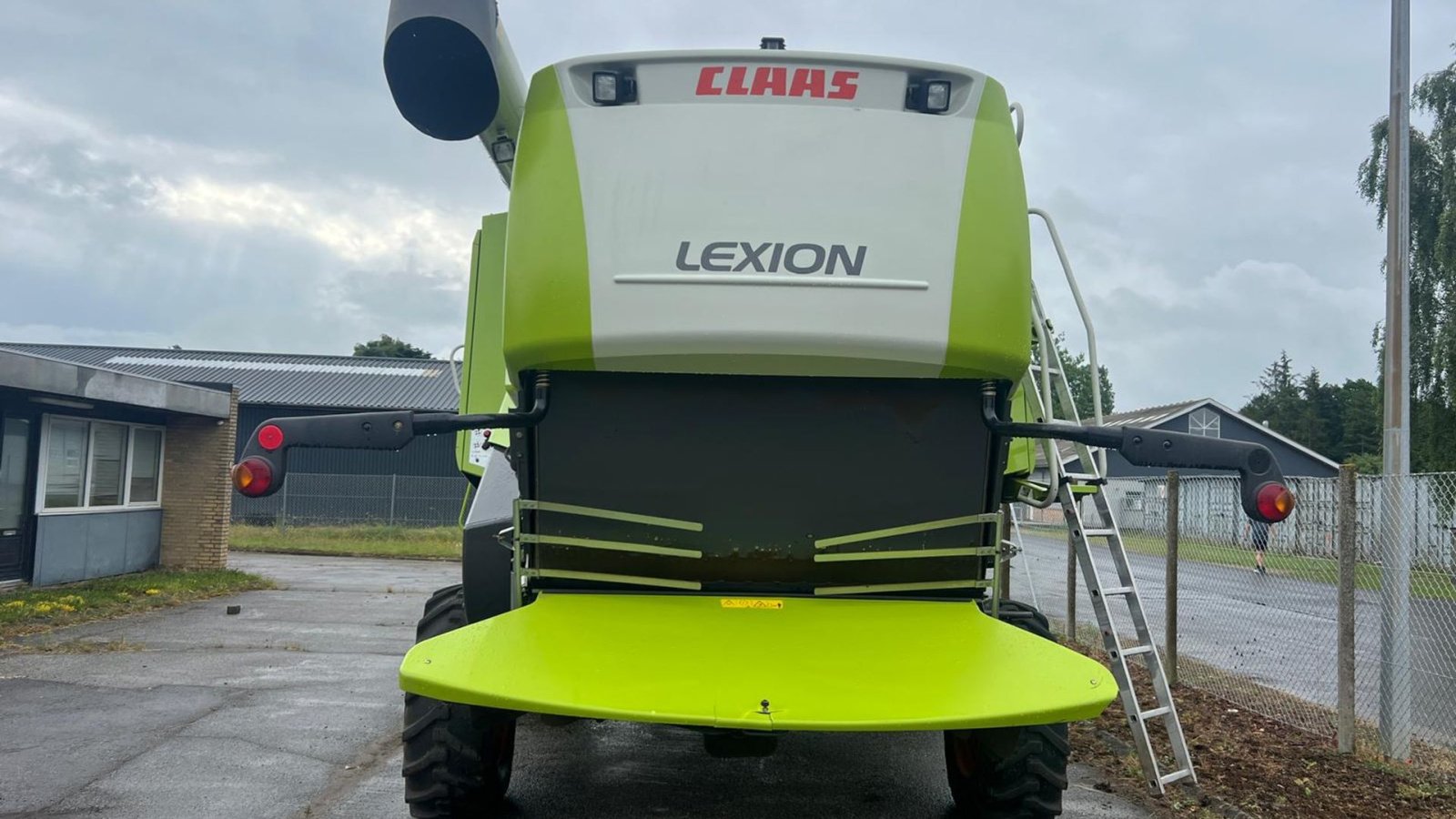 Mähdrescher Türe ait CLAAS LEXION 540, Gebrauchtmaschine içinde Middelfart (resim 5)