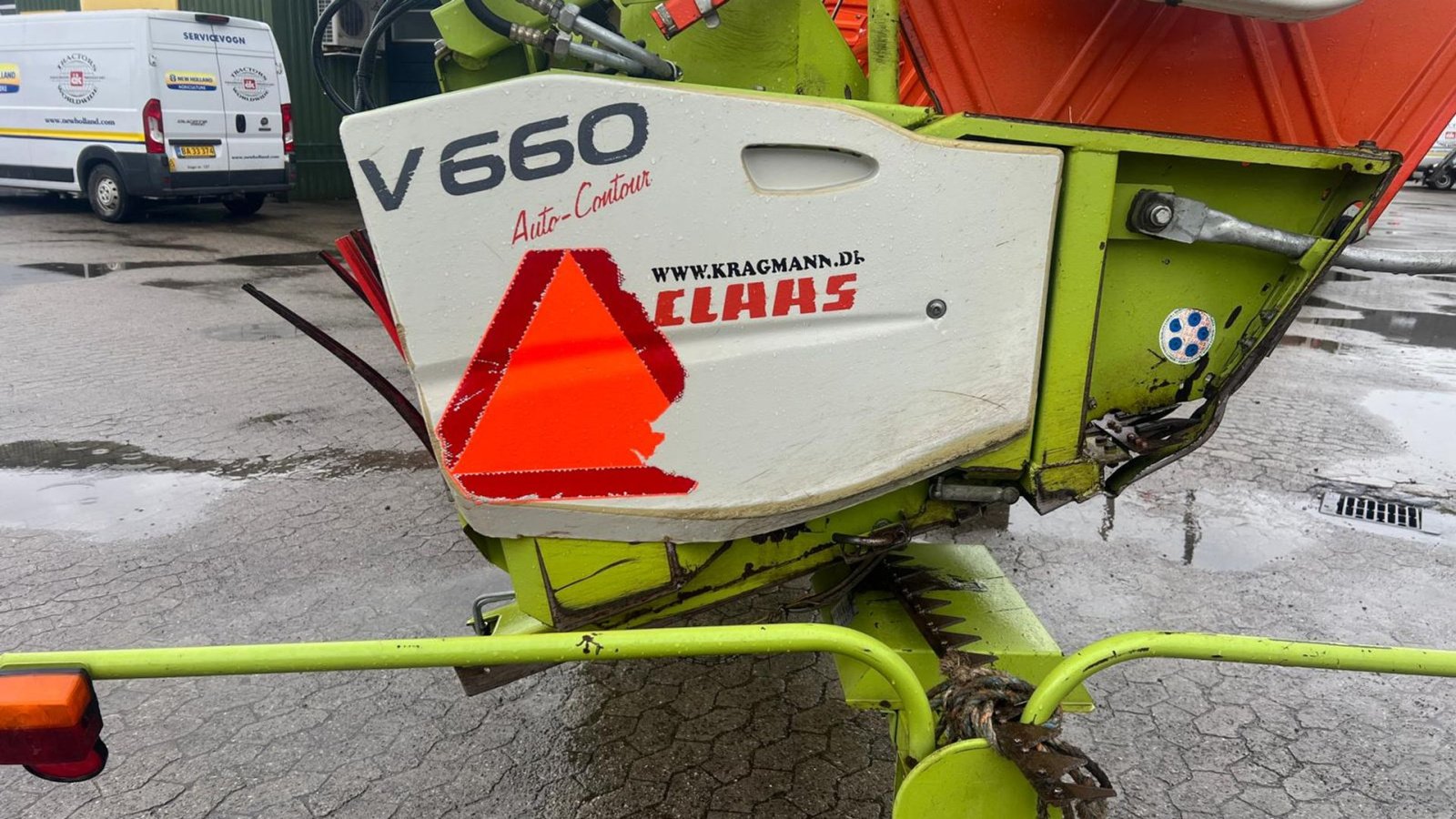 Mähdrescher Türe ait CLAAS LEXION 540, Gebrauchtmaschine içinde Middelfart (resim 20)