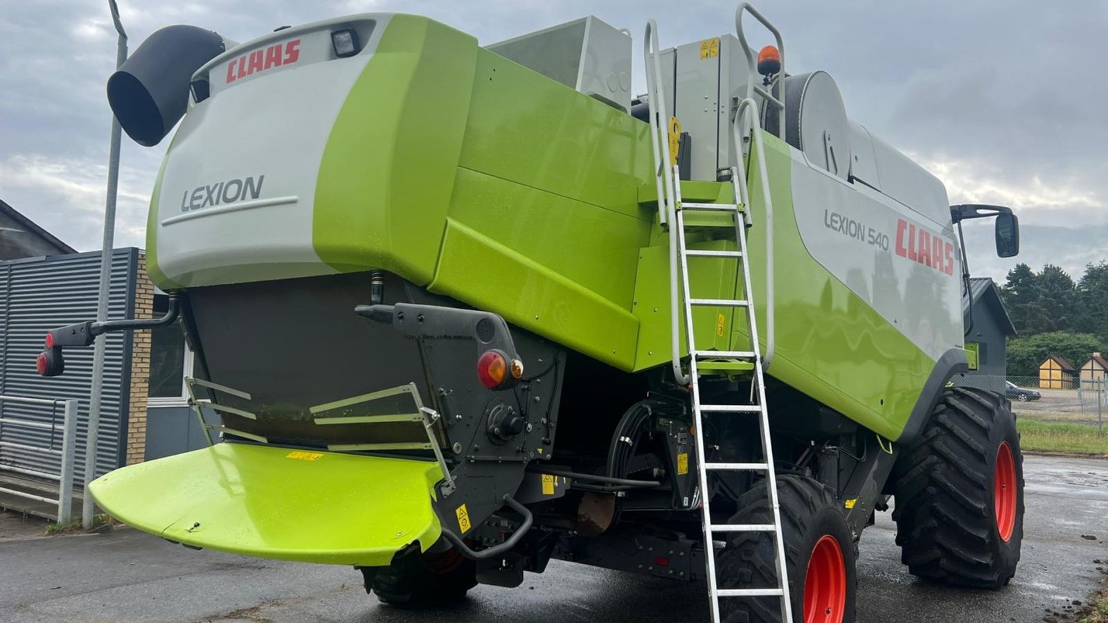 Mähdrescher Türe ait CLAAS LEXION 540, Gebrauchtmaschine içinde Middelfart (resim 7)