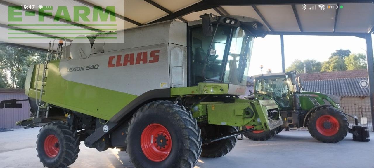 Mähdrescher des Typs CLAAS Lexion 540, Gebrauchtmaschine in Hamburg (Bild 3)