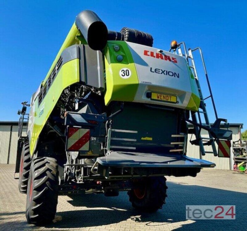 Mähdrescher tip CLAAS Lexion 5400 mit Schneidwerk, Vorführmaschine in Östringen (Poză 15)