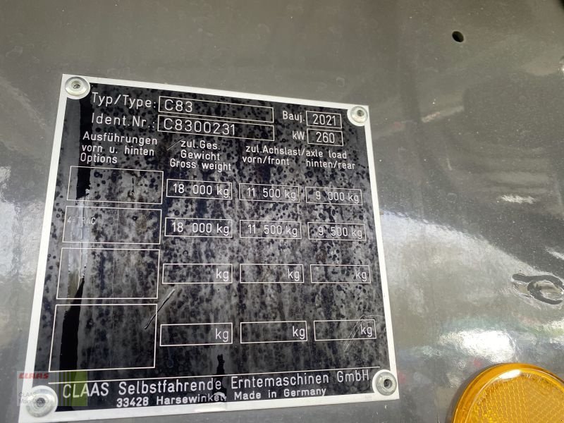 Mähdrescher des Typs CLAAS LEXION 5400, Gebrauchtmaschine in Vohburg (Bild 13)