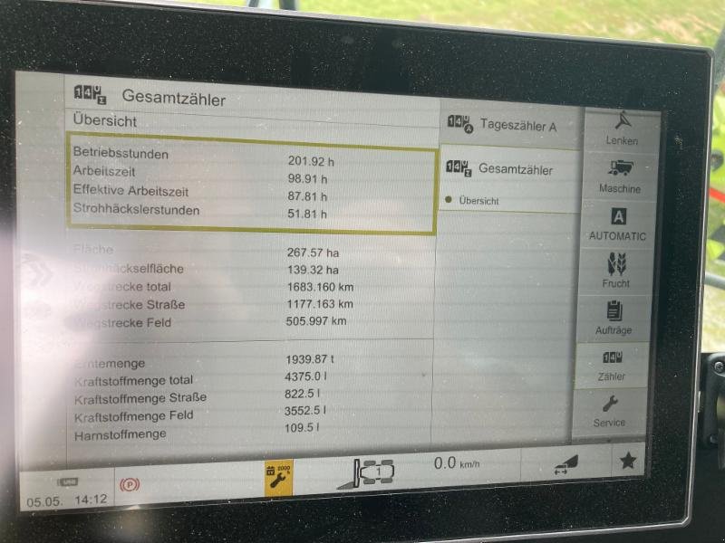 Mähdrescher des Typs CLAAS LEXION 5400, Gebrauchtmaschine in Schwülper (Bild 17)